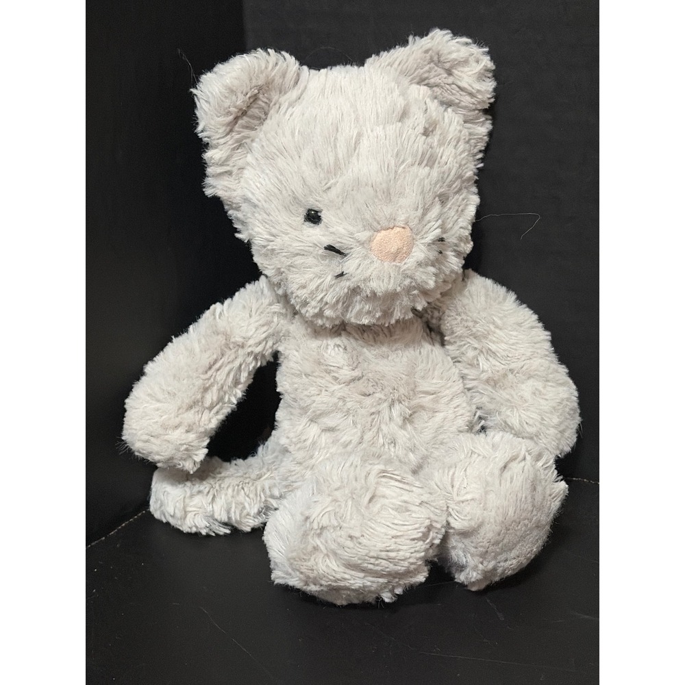 Jellycat London Gray Grey Plush 9" Cat Stuffed Animal Soft Toy Lovey JCINC2652SH